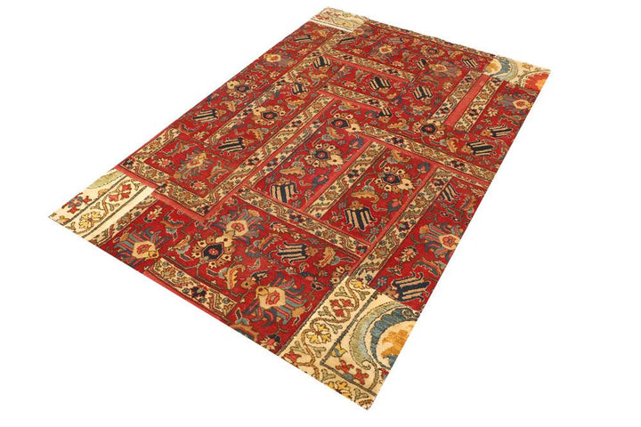 Patchwork 4' 1 x 6' - No. 50496 - ALRUG Rug Store