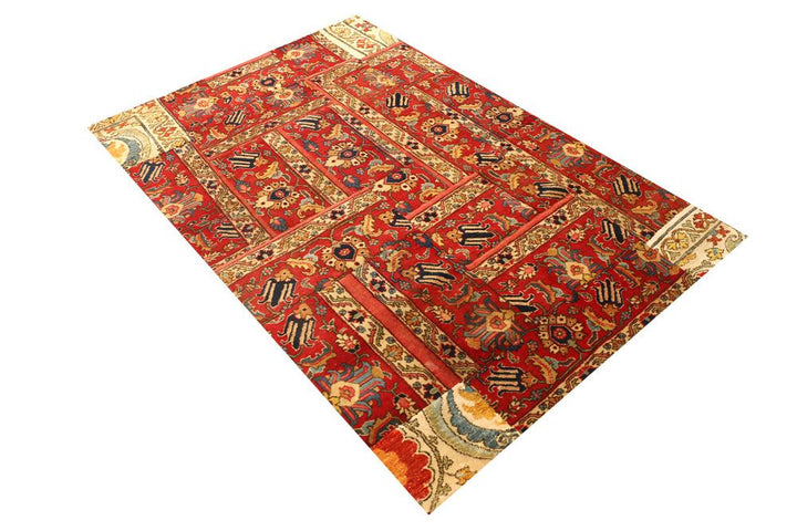 Patchwork 4' 1 x 6' - No. 50496 - ALRUG Rug Store
