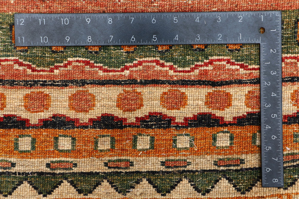 Multi Colored Gabbeh 9' 1 x 12' - No. 50761 - ALRUG Rug Store