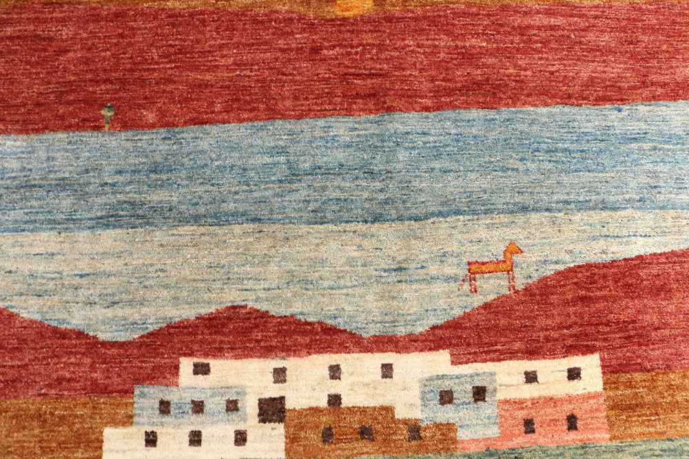 Gabbeh 7' 11 x 9' 10 - No. 50762 - ALRUG Rug Store