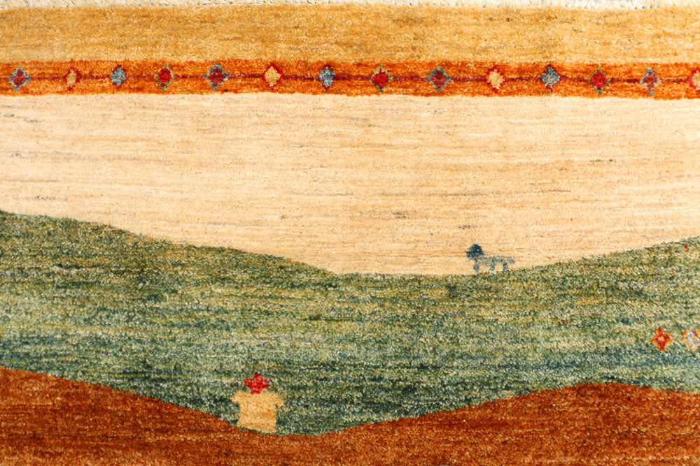 Multi Colored Gabbeh 5' 6 x 8' 1 - No. 50764