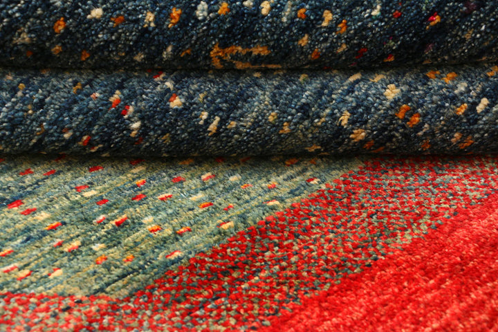 Multi Colored Gabbeh 5' 8 x 8' - No. 50765 - ALRUG Rug Store