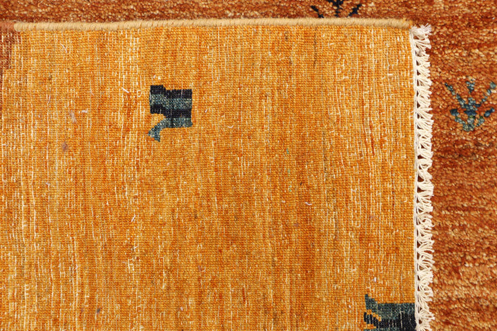 Multi Colored Gabbeh 5' 7 x 8' 1 - No. 50766 - ALRUG Rug Store