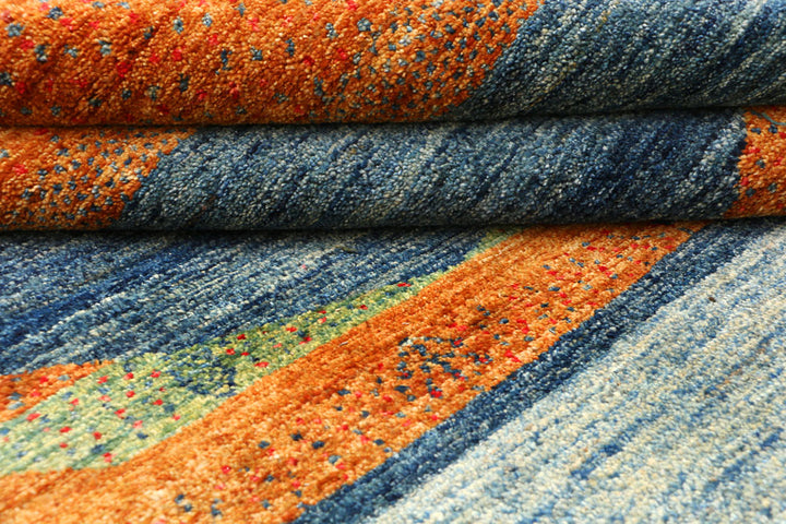 Multi Colored Gabbeh 5' 7 x 8' - No. 50768 - ALRUG Rug Store