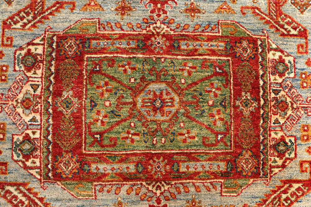 Light Grey Kazak 8' 1 x 11' 2 - No. 50769 - ALRUG Rug Store