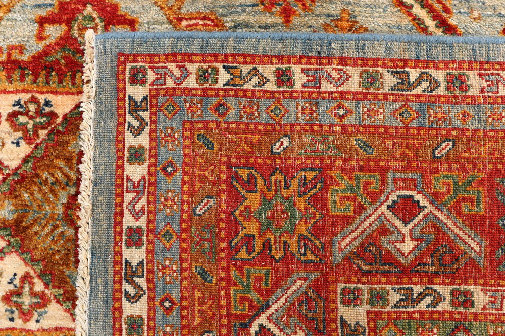Light Grey Kazak 8' 1 x 11' 2 - No. 50769 - ALRUG Rug Store