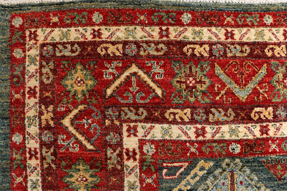Dim Grey Kazak 9' 1 x 12' 7 - No. 50770 - ALRUG Rug Store