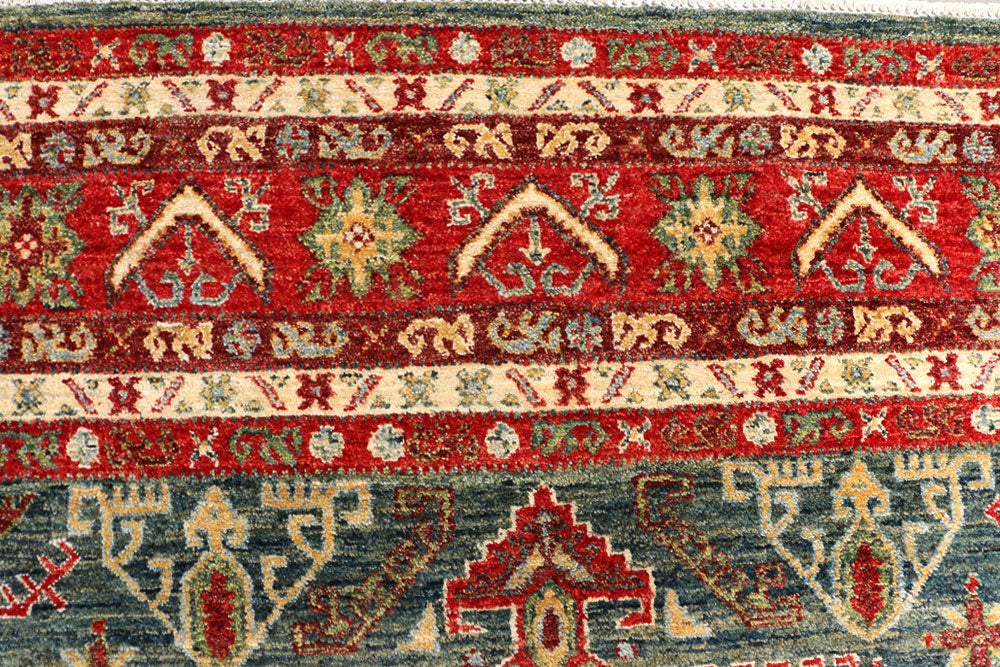 Dim Grey Kazak 9' 1 x 12' 7 - No. 50770 - ALRUG Rug Store