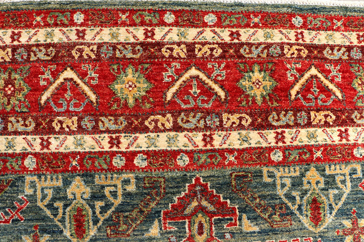Dim Grey Kazak 9' 1 x 12' 7 - No. 50770 - ALRUG Rug Store