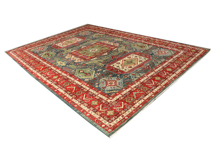 Dim Grey Kazak 9' 1 x 12' 7 - No. 50770 - ALRUG Rug Store