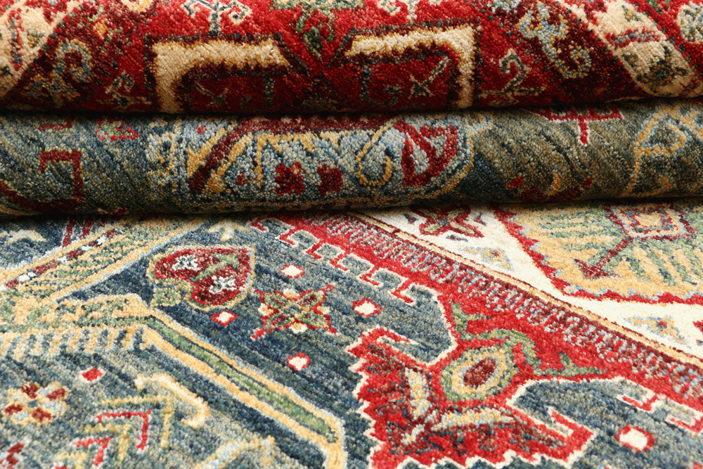 Dim Grey Kazak 9' 1 x 12' 7 - No. 50770 - ALRUG Rug Store