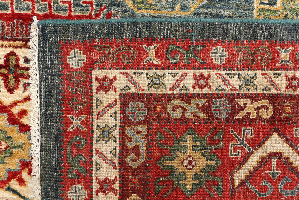 Dim Grey Kazak 9' 1 x 12' 7 - No. 50770 - ALRUG Rug Store