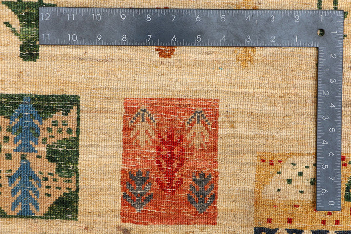 Multi Colored Gabbeh 6' 8 x 10' - No. 50771 - ALRUG Rug Store