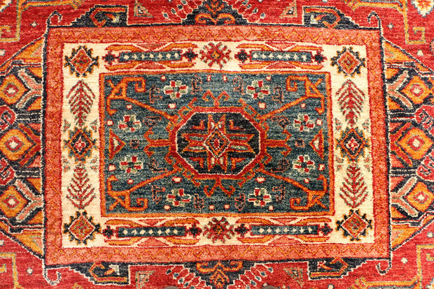 Tomato Kazak 9' 2 x 12' 10 - No. 50773 - ALRUG Rug Store