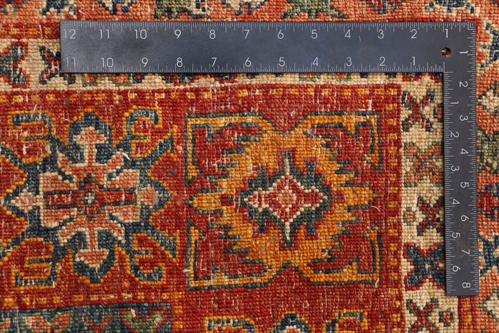 Blanched Almond Kazak 10' x 14' 7 - No. 50777 - ALRUG Rug Store