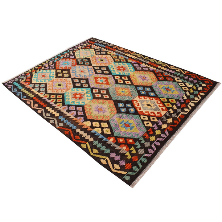 Vegetable Kilim 5' x 6' 5 (ft) - No. AL49981 - ALRUG Rug Store