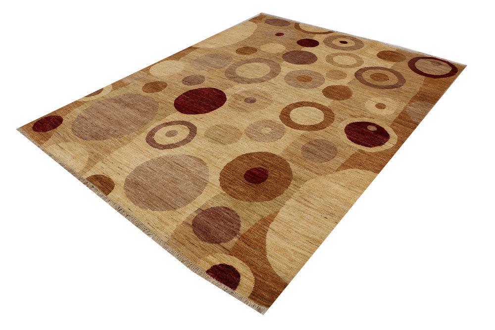 Navajo White Gabbeh 6' 7 x 8' 2 - No. 52263 - ALRUG Rug Store