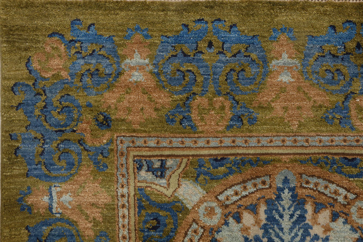 Olive Gabbeh 5' 11 x 5' 11 - No. 52264 - ALRUG Rug Store