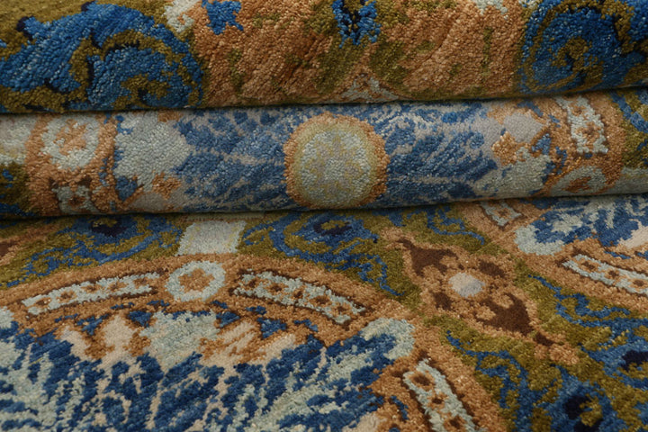 Olive Gabbeh 5' 11 x 5' 11 - No. 52264 - ALRUG Rug Store