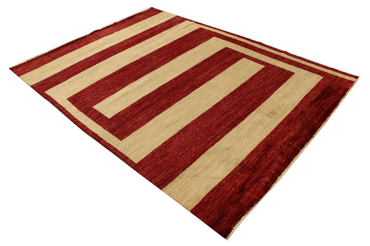 Multi Colored Gabbeh 5' 9 x 8' - No. 52273 - ALRUG Rug Store
