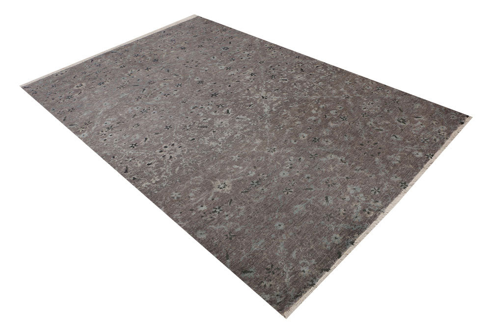 Dim Grey Gabbeh 5' 5 x 7' 11 - No. 52274 - ALRUG Rug Store