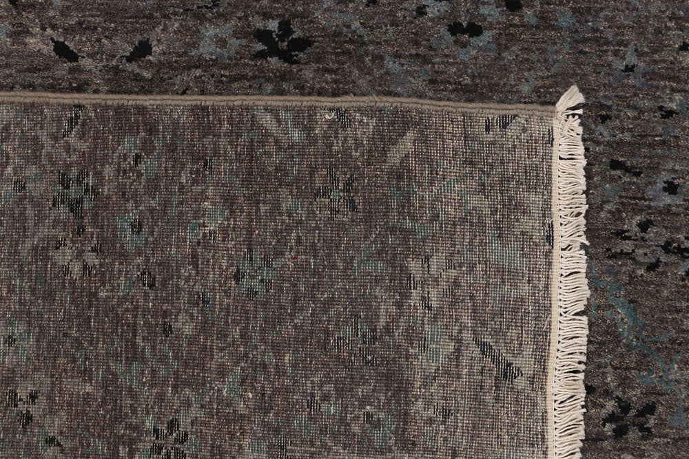 Dim Grey Gabbeh 5' 5 x 7' 11 - No. 52274 - ALRUG Rug Store