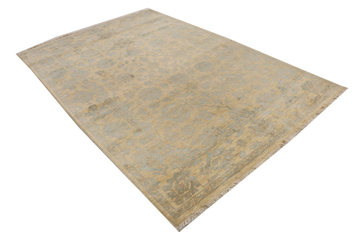 Navajo White Ziegler 5' 10 x 8' 10 - No. 52284 - ALRUG Rug Store