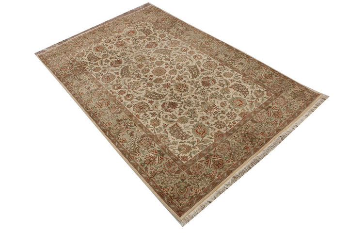 Blanched Almond Mahal 4' x 6' 1 - No. 52311 - ALRUG Rug Store