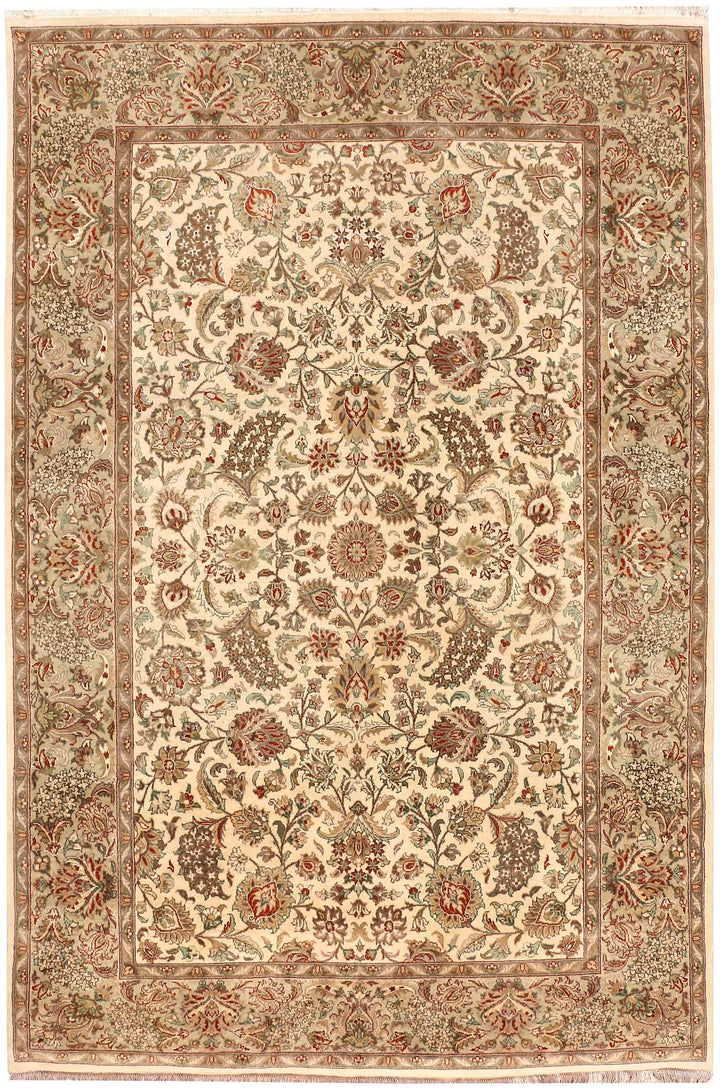 Blanched Almond Mahal 4' x 6' 1 - No. 52311 - ALRUG Rug Store