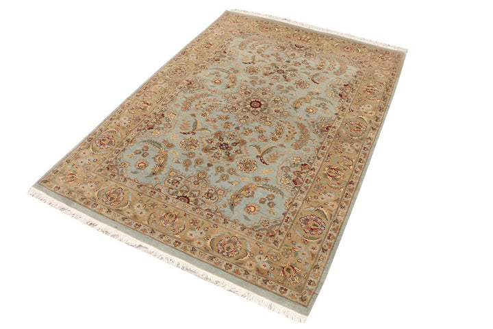 Silver Mahal 4' 1 x 5' 10 - No. 52316 - ALRUG Rug Store
