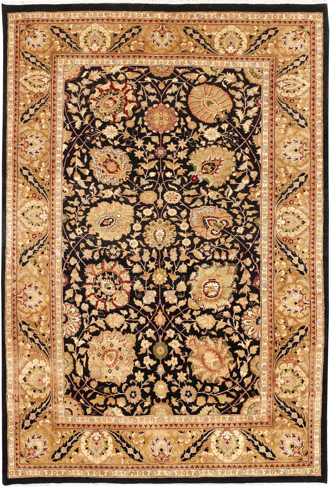 Black Mahal 4' 1 x 6' - No. 52318 - ALRUG Rug Store