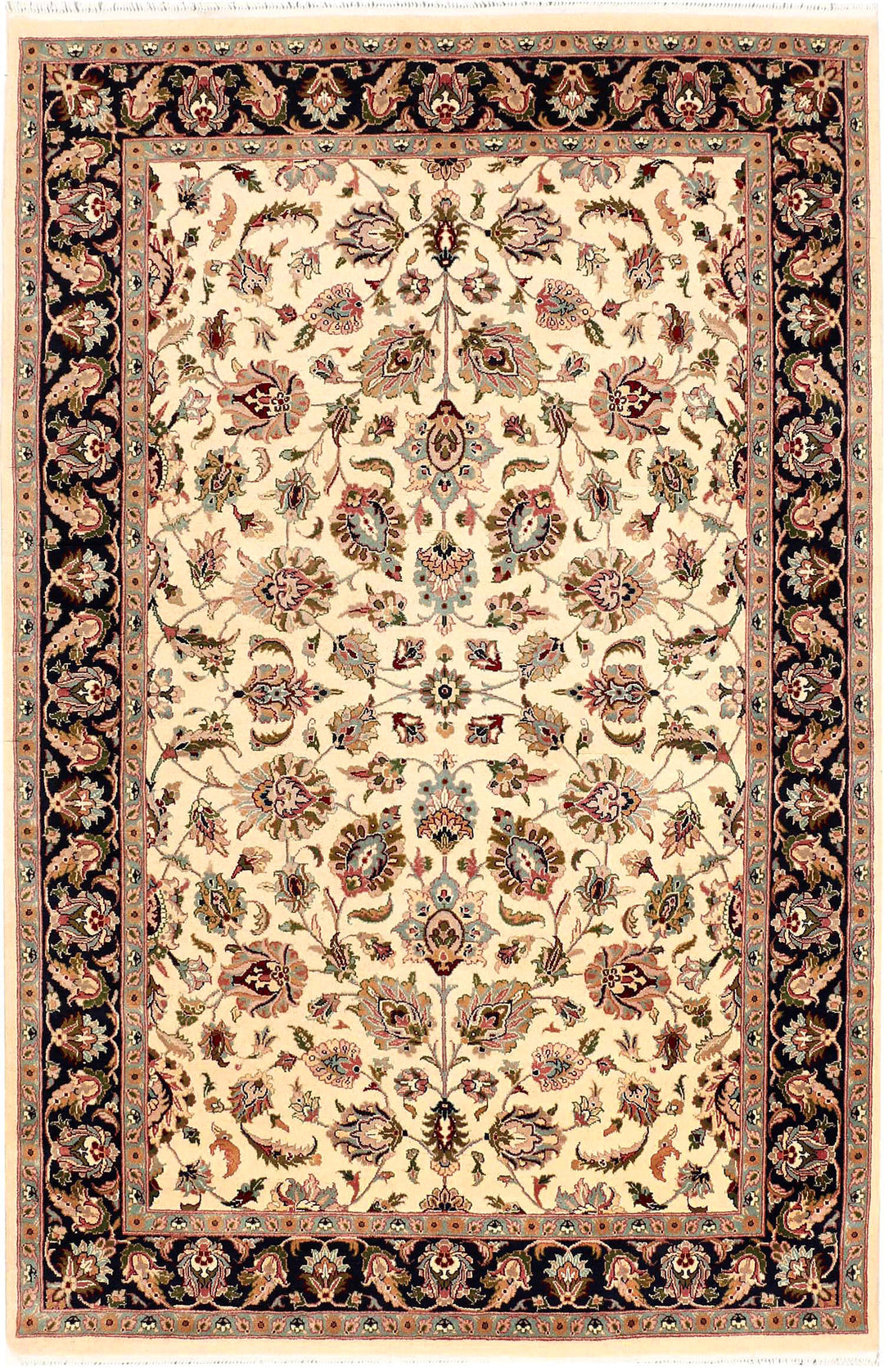Cornsilk Mahal 4' x 6' 2 - No. 52319 - ALRUG Rug Store