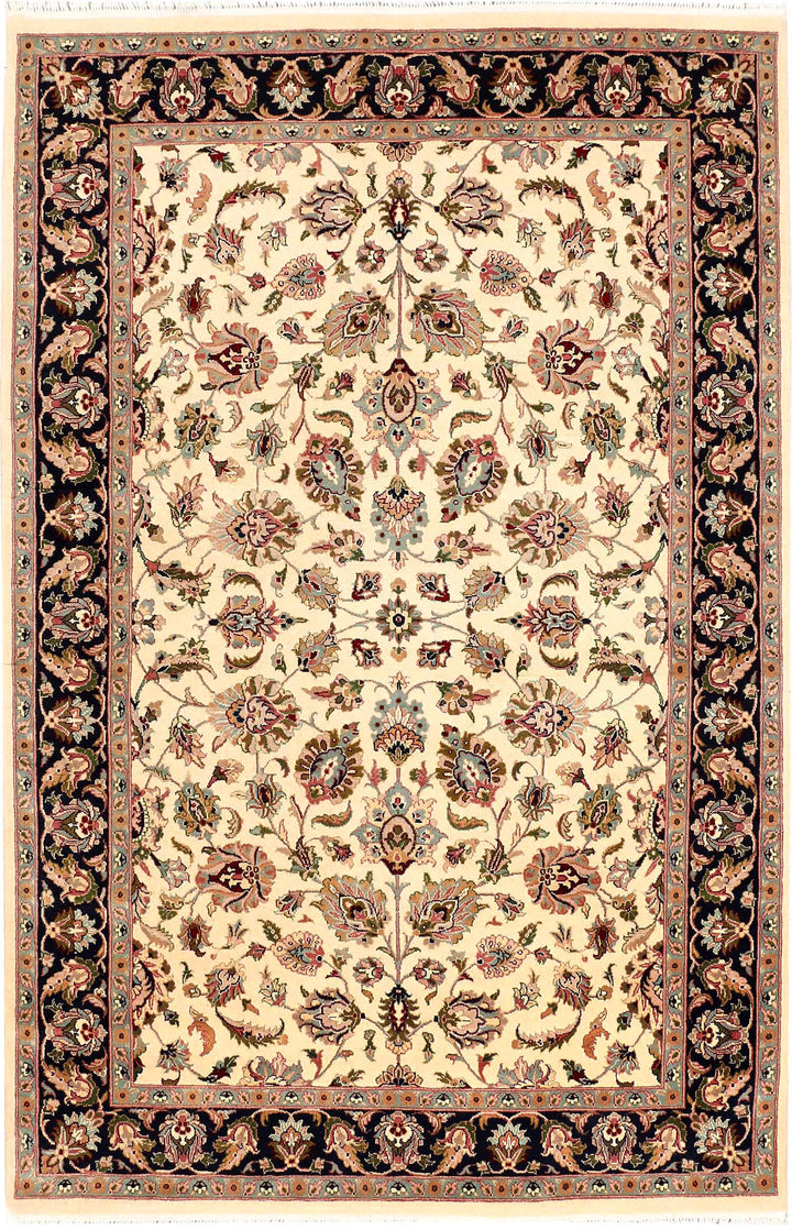 Cornsilk Mahal 4' x 6' 2 - No. 52319 - ALRUG Rug Store