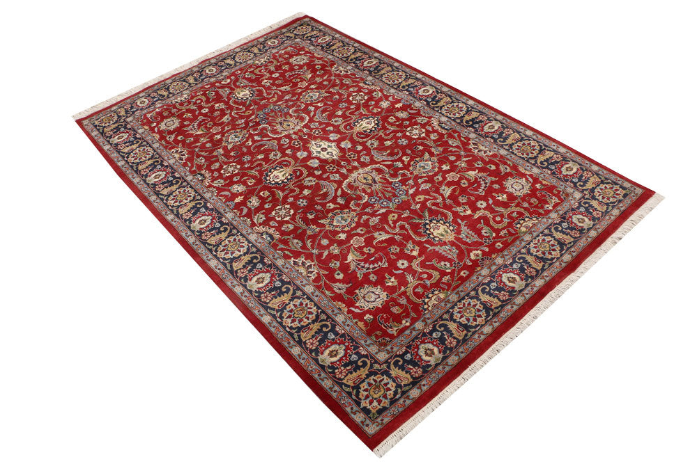 Firebrick Mahal 4' 1 x 6' 1 - No. 52320 - ALRUG Rug Store