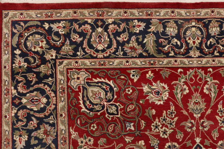Firebrick Kashan 4' 1 x 6' 1 - No. 52324 - ALRUG Rug Store