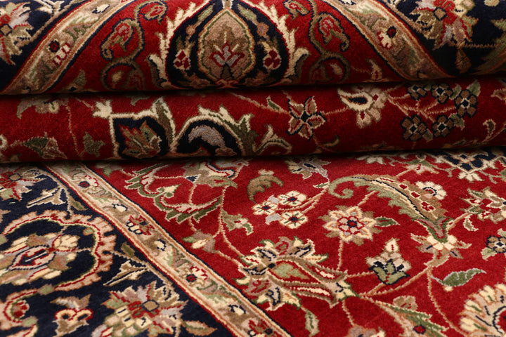 Firebrick Kashan 4' 1 x 6' 1 - No. 52324 - ALRUG Rug Store