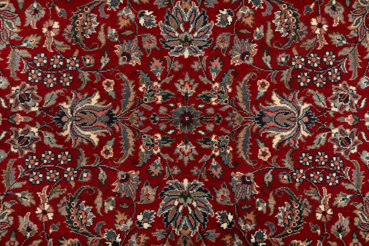 Maroon Mahal 4' 2 x 6' 1 - No. 52328 - ALRUG Rug Store