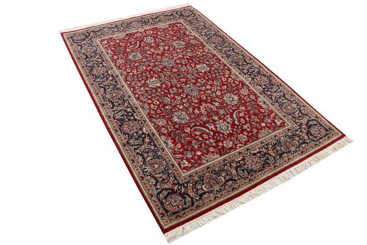 Maroon Mahal 4' 2 x 6' 1 - No. 52328 - ALRUG Rug Store