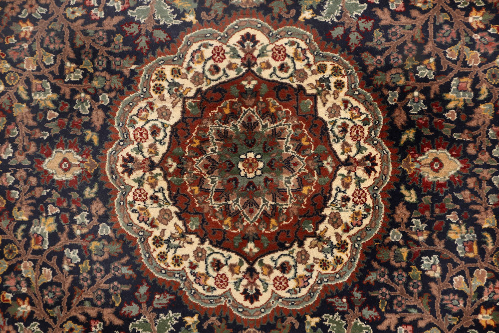Black Tree of Life 4' 1 x 6' 4 - No. 52334 - ALRUG Rug Store