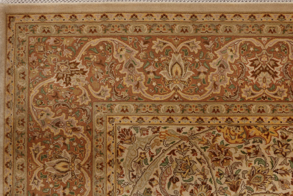 Navajo White Mahal 4' 7 x 6' 9 - No. 52337 - ALRUG Rug Store