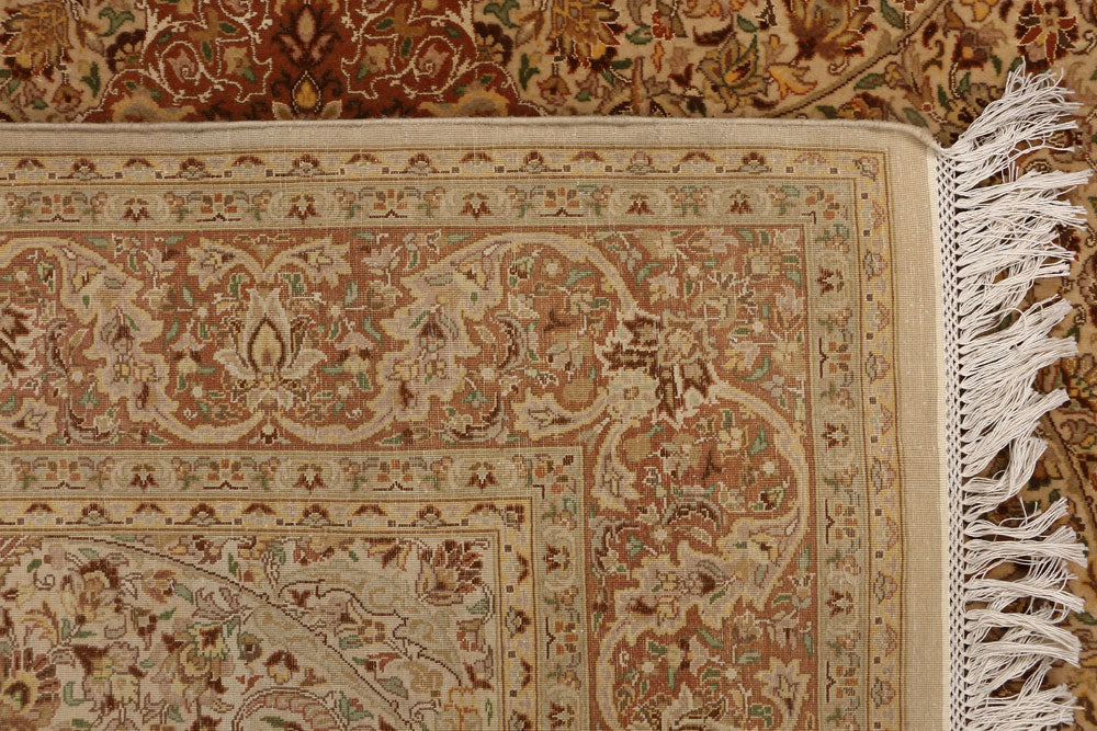 Navajo White Mahal 4' 7 x 6' 9 - No. 52337 - ALRUG Rug Store