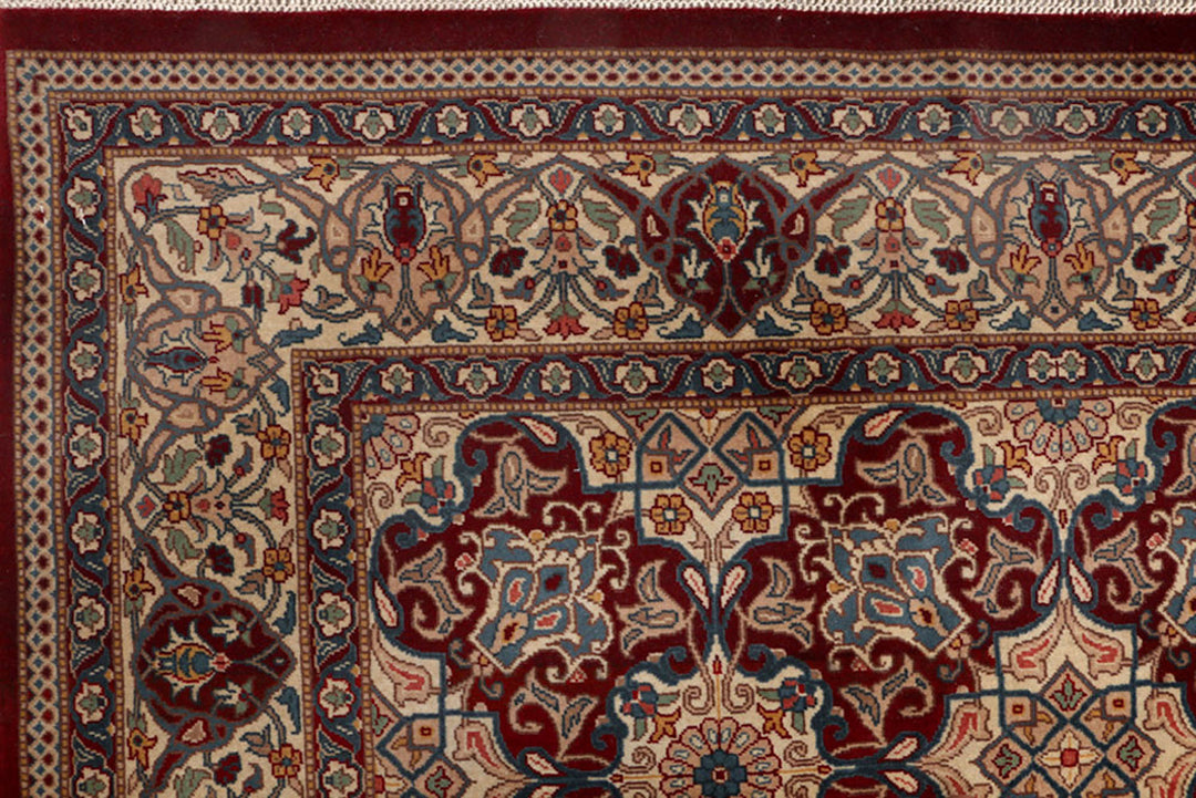 Maroon Mahal 4'  1" x 6'  2" - No. QA38998