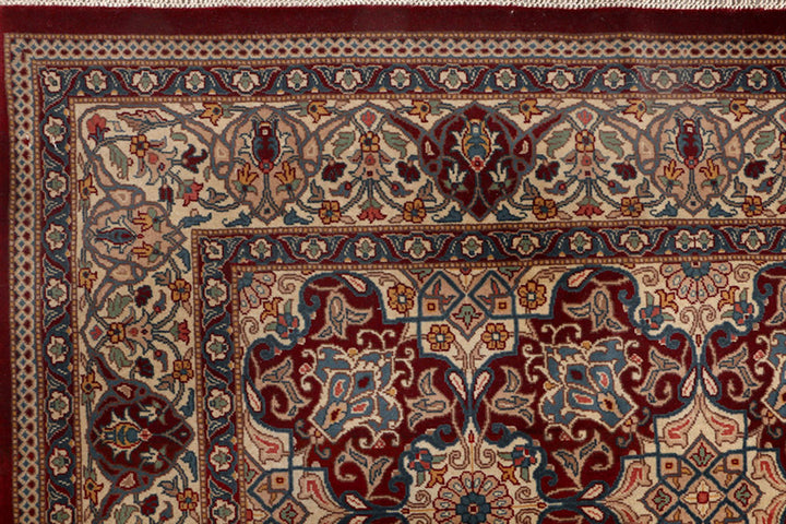 Maroon Mahal 4'  1" x 6'  2" - No. QA38998