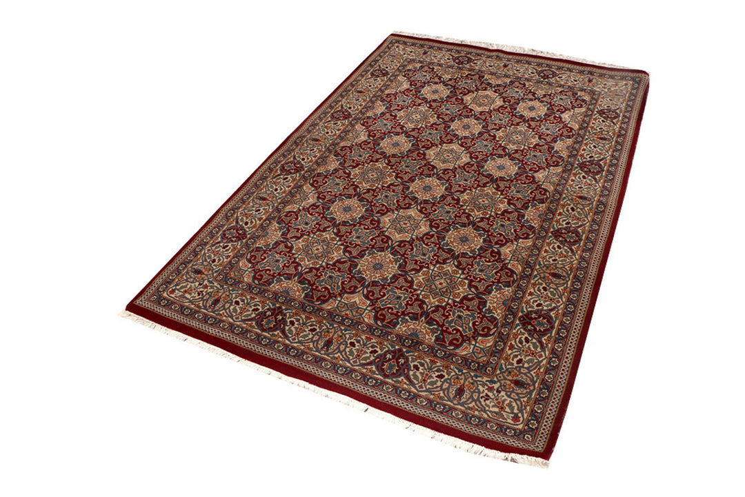 Maroon Mahal 4'  1" x 6'  2" - No. QA38998