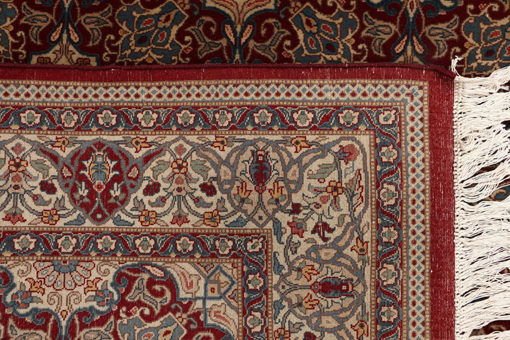 Maroon Mahal 4'  1" x 6'  2" - No. QA38998