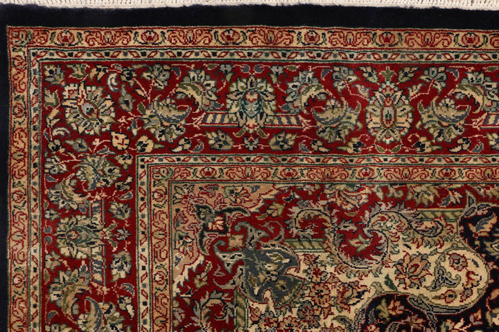 Black Ardibil 4' 7 x 7' - No. 52341 - ALRUG Rug Store