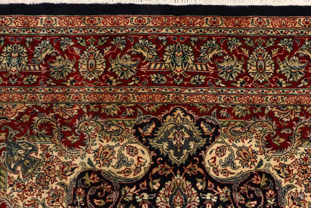 Black Ardibil 4' 7 x 7' - No. 52341 - ALRUG Rug Store