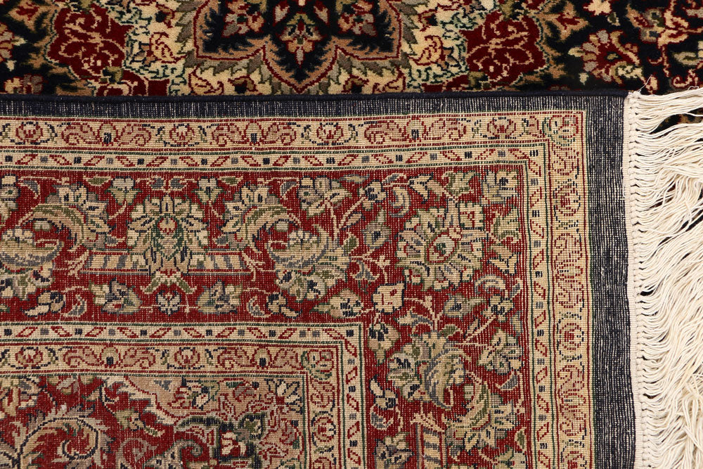 Black Ardibil 4' 7 x 7' - No. 52341 - ALRUG Rug Store