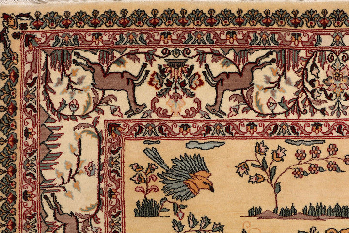 Navajo White Pictorial 4' 7 x 6' 11 - No. 52343 - ALRUG Rug Store