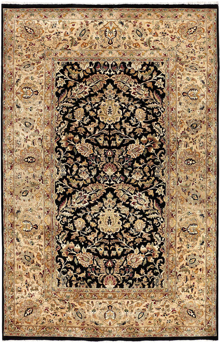 Black Mahal 4' 5 x 6' 10 - No. 52344 - ALRUG Rug Store